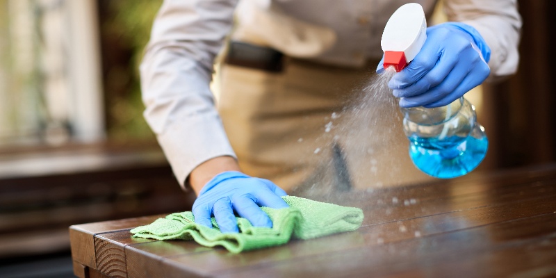 Housekeeping services in temporary apartments