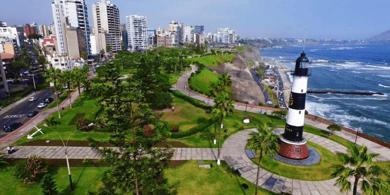 malecón miraflores in lima