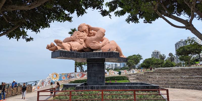 parque amor miraflores vista